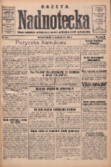 Gazeta Nadnotecka: pismo narodowe poświęcone sprawie polskiej na ziemi nadnoteckiej 1933.10.03 R.13 Nr227