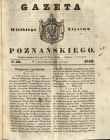 Gazeta Wielkiego Xięstwa Poznańskiego 1843.02.23 Nr46