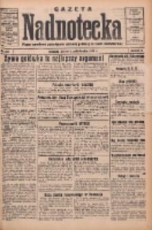 Gazeta Nadnotecka: pismo narodowe poświęcone sprawie polskiej na ziemi nadnoteckiej 1933.10.07 R.13 Nr231
