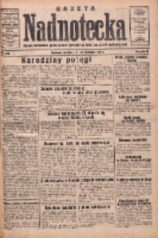 Gazeta Nadnotecka: pismo narodowe poświęcone sprawie polskiej na ziemi nadnoteckiej 1933.10.08 R.13 Nr232