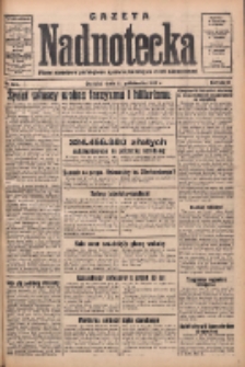 Gazeta Nadnotecka: pismo narodowe poświęcone sprawie polskiej na ziemi nadnoteckiej 1933.10.11 R.13 Nr234