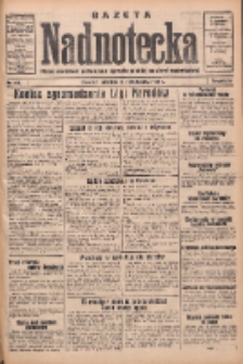 Gazeta Nadnotecka: pismo narodowe poświęcone sprawie polskiej na ziemi nadnoteckiej 1933.10.15 R.13 Nr238