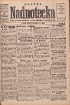 Gazeta Nadnotecka: pismo narodowe poświęcone sprawie polskiej na ziemi nadnoteckiej 1933.10.19 R.13 Nr241