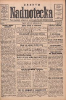 Gazeta Nadnotecka: pismo narodowe poświęcone sprawie polskiej na ziemi nadnoteckiej 1933.10.21 R.13 Nr243