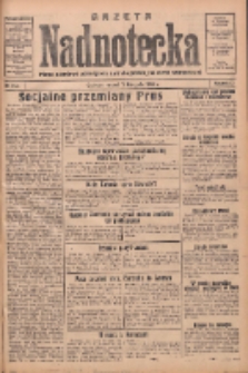 Gazeta Nadnotecka: pismo narodowe poświęcone sprawie polskiej na ziemi nadnoteckiej 1933.11.07 R.13 Nr256