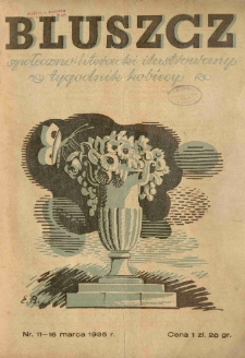 Bluszcz. Społeczno literacki ilustrowany tygodnik kobiecy. 1935.03.16 R.68 nr11