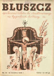Bluszcz. Społeczno literacki ilustrowany tygodnik kobiecy. 1935.04.13 R.68 nr15