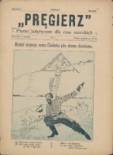 Pręgierz: pismo satyryczne dla mas szerokich 1913 R.1 Nr7