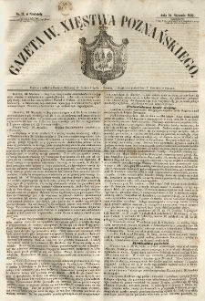Gazeta Wielkiego Xięstwa Poznańskiego 1855.01.14 Nr11