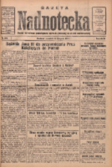 Gazeta Nadnotecka: pismo narodowe poświęcone sprawie polskiej na ziemi nadnoteckiej 1933.11.16 R.13 Nr264