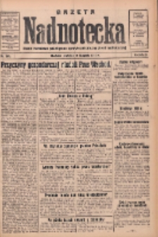Gazeta Nadnotecka: pismo narodowe poświęcone sprawie polskiej na ziemi nadnoteckiej 1933.11.19 R.13 Nr267
