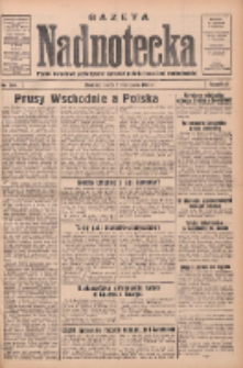 Gazeta Nadnotecka: pismo narodowe poświęcone sprawie polskiej na ziemi nadnoteckiej 1933.11.22 R.13 Nr269