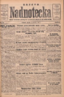 Gazeta Nadnotecka: pismo narodowe poświęcone sprawie polskiej na ziemi nadnoteckiej 1933.11.28 R.13 Nr274