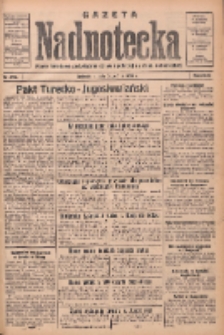 Gazeta Nadnotecka: pismo narodowe poświęcone sprawie polskiej na ziemi nadnoteckiej 1933.12.02 R.13 Nr278
