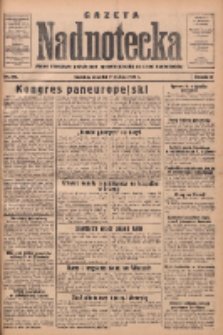 Gazeta Nadnotecka: pismo narodowe poświęcone sprawie polskiej na ziemi nadnoteckiej 1933.12.07 R.13 Nr282