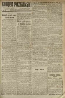 Kurier Poznański 1919.04.10 R.14 nr 84