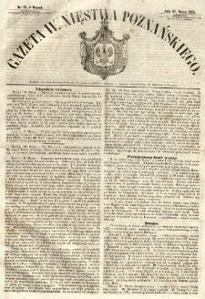Gazeta Wielkiego Xięstwa Poznańskiego 1855.03.27 Nr72