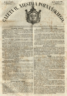 Gazeta Wielkiego Xięstwa Poznańskiego 1855.06.24 Nr144