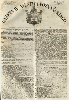 Gazeta Wielkiego Xięstwa Poznańskiego 1855.07.22 Nr168