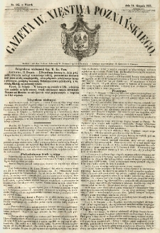 Gazeta Wielkiego Xięstwa Poznańskiego 1855.08.14 Nr187