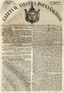 Gazeta Wielkiego Xięstwa Poznańskiego 1855.08.16 Nr189