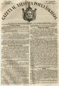 Gazeta Wielkiego Xięstwa Poznańskiego 1855.09.07 Nr208