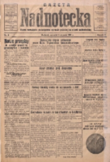 Gazeta Nadnotecka: pismo narodowe poświęcone sprawie polskiej na ziemi nadnoteckiej 1934.01.04 R.14 Nr2