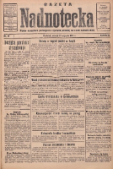 Gazeta Nadnotecka: pismo narodowe poświęcone sprawie polskiej na ziemi nadnoteckiej 1934.01.23 R.14 Nr17