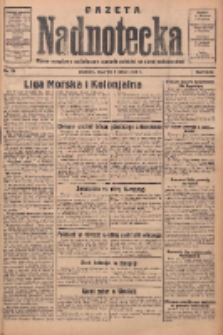 Gazeta Nadnotecka: pismo narodowe poświęcone sprawie polskiej na ziemi nadnoteckiej 1934.02.08 R.14 Nr30