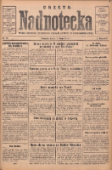 Gazeta Nadnotecka: pismo narodowe poświęcone sprawie polskiej na ziemi nadnoteckiej 1934.02.14 R.14 Nr35