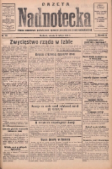 Gazeta Nadnotecka: pismo narodowe poświęcone sprawie polskiej na ziemi nadnoteckiej 1934.02.20 R.14 Nr40
