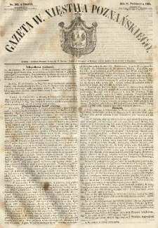 Gazeta Wielkiego Xięstwa Poznańskiego 1855.10.18 Nr243