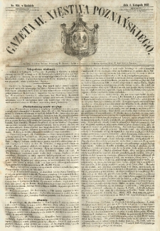 Gazeta Wielkiego Xięstwa Poznańskiego 1855.11.04 Nr258