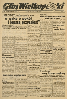 Głos Wielkopolski. 1948.08.10 R.4 nr218 Wyd.A