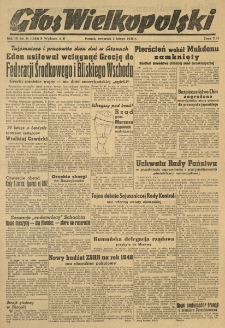 Głos Wielkopolski. 1948.02.05 R.4 nr34 Wyd.AB