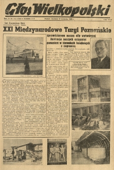 Głos Wielkopolski. 1948.04.25 R.4 nr112 Wyd.AB