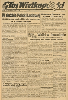 Głos Wielkopolski. 1948.05.19 R.4 nr135 Wyd.AB