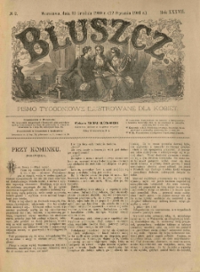 Bluszcz. Pismo tygodniowe illustrowane dla kobiet. 1900.12.30 (1901.01.12) R.37 nr2