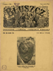 Bluszcz. Społeczno literacki ilustrowany tygodnik kobiecy. 1938.05.14 R.74 nr20
