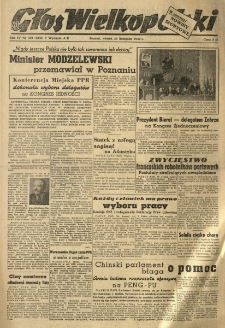 Głos Wielkopolski. 1948.11.30 R.4 nr329 Wyd.AB
