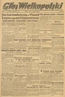 Głos Wielkopolski. 1948.01.07 R.4 nr6 Wyd.ABC