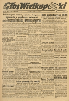 Głos Wielkopolski. 1948.02.04 R.4 nr33 Wyd.ABC