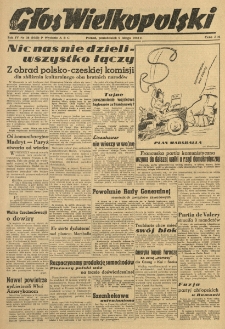 Głos Wielkopolski. 1948.02.09 R.4 nr38 Wyd.ABC