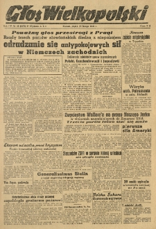 Głos Wielkopolski. 1948.02.20 R.4 nr49 Wyd.ABC