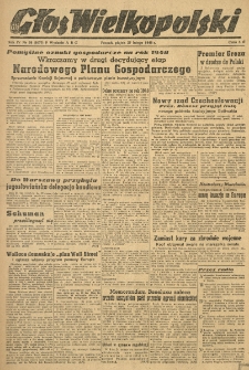 Głos Wielkopolski. 1948.02.27 R.4 nr56 Wyd.ABC