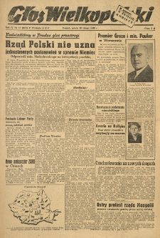 Głos Wielkopolski. 1948.02.28 R.4 nr57 Wyd.ABC