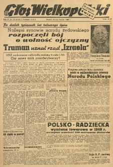 Głos Wielkopolski. 1948.05.17-18 R.4 nr134 Wyd.ABC