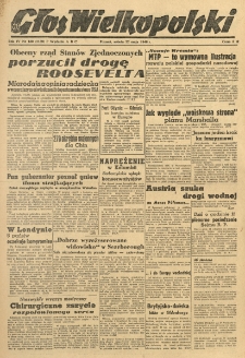 Głos Wielkopolski. 1948.05.22 R.4 nr138 Wyd.ABC