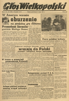 Głos Wielkopolski. 1948.05.24 R.4 nr140 Wyd.ABC