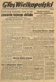 Głos Wielkopolski. 1948.06.10 R.4 nr157 Wyd.ABC